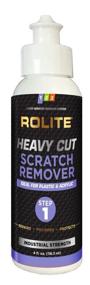 img 4 attached to 🔧 Rolite RHCSR4z Heavy Cut Scratch Remover: Ultimate Solution for Plastic & Acrylic Surfaces, Marine Strataglass, Eisenglass, Headlights, & Aquariums