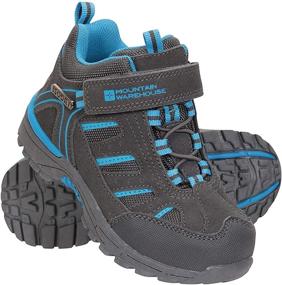 img 1 attached to Drift Junior Hiking Boys' Shoes for Outdoor by Mountain Warehouse