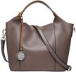 leather handbags shoulder satchel designer logo