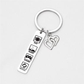 img 1 attached to Enthusiast Jewelry Console Keychain Keyring