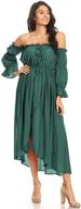 👗 renaissance peasant women's clothing with shoulder detail - anna kaci logo