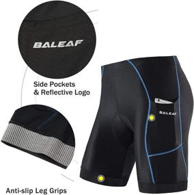 img 1 attached to 🚴 BALEAF Men's 6” Bike Shorts: Comfortable Padded Underwear with 4D Padding & Pockets for Mountain Biking, Cycling, and Bicycle Riding