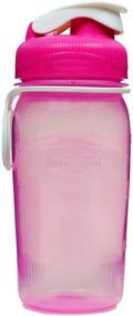 img 2 attached to 🌿 Rubbermaid 14 oz. Eco-Friendly Water Bottle Set - Pink & Green (2-Pack)