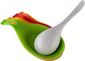 img 3 attached to Silicone Resistant Kitchen Utensil Colorful
