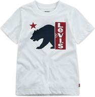 levis graphic t shirt black multi boys' clothing and tops, tees & shirts logo