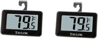 🌡️ taylor precision products digital refrigerator/freezer thermometer (2) – monitor temperature accurately logo