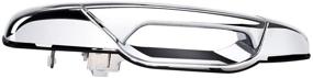 img 1 attached to FAERSI Exterior Door Handle Chrome Replacement for 2007-2013 Silverado, Tahoe, Sierra, Yukon, Escalade