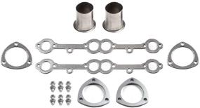 img 3 attached to 🚗 1980-1982 Small Block Chevrolet GMC Stainless Steel EH28200 Exhaust Header Compatible Fit