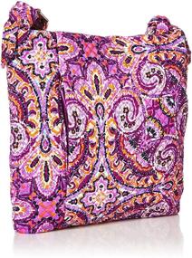 img 3 attached to 👜 Vera Bradley Hipster Tapestry Women's Crossbody Bags and Wallets - Signature Collection