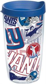 img 4 attached to Premium Tervis Double Walled NFL New York Giants Insulated Tumbler - Stays Cold & Hot, 16oz, Made in USA!