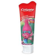 🦷 colgate kids toothpaste, trolls, bubble fruit flavor, 4.6 oz logo