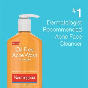 img 1 attached to 🧼 Neutrogena Oil-Free Acne Fighting Facial Cleanser: Salicylic Acid Treatment for Acne-Prone Skin (3 pk)