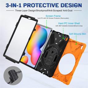 img 3 attached to BRAECNstock Case For Galaxy Tab S6 Lite 2020 (SM-P610/SM-P615) With Pen Holder