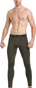 img 3 attached to 🏋️ BUYJYA Men's Compression Pants: Best Quality Workout Leggings for Running, Yoga, and Gym