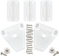 neverbreak parts - igloo cooler replacement hinge & latch set - large size (3 hinges, 2 latches with posts and screws) логотип