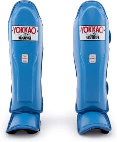 img 3 attached to 🥊 YOKKAO Matrix Muay Thai Kickboxing MMA Shin Guards with Knee Guards: Premium Protection for Warriors