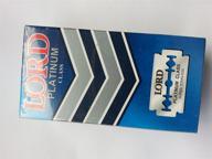 50 platinum class lord double edge safety razor blades logo