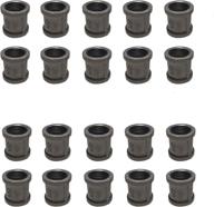 🛠️ gpower 1/2 inch pipe fitting coupling: ideal for diy vintage furniture & decor projects - 20 pack logo