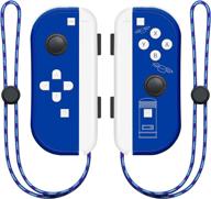 🎮 singland wireless joy-con controller replacement for n-switch – blue l/r joycon controllers compatible with switch/lite – alternative n-switch remotes with wrist strap logo