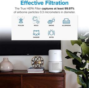 img 1 attached to 🐾 LEVOIT Air Purifier Pet Allergy Replacement Filter: 3-in-1 True HEPA & High-Efficiency Activated Carbon - Core 300-RF-PA, 1 Pack - Yellow