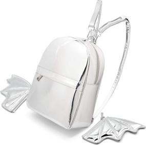 img 3 attached to Women Fashion Backpack Detachable Shoulder Women's Handbags & Wallets