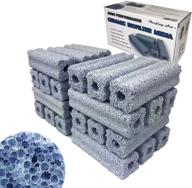 🐠 boost aquarium filtration with reefing art ceramic bio filter media (1 box / 24 pcs) – vast surface area for sump canister логотип