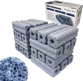 img 4 attached to 🐠 Boost Aquarium Filtration with Reefing Art Ceramic Bio Filter Media (1 Box / 24 pcs) – Vast Surface Area for Sump Canister