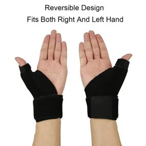 img 1 attached to Revitalizing Relief: Breathable Arthritis Tendonitis Immobilizer for Superior Support