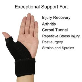 img 2 attached to Revitalizing Relief: Breathable Arthritis Tendonitis Immobilizer for Superior Support