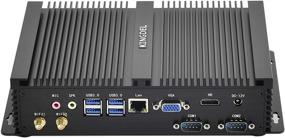 img 4 attached to 💻 Kingdel Fanless Industrial Computer: Intel i7 8th Gen. CPU, 16GB RAM 512GB SSD, Windows 10 Pro - High-Performance, Reliable & Efficient