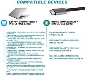 img 3 attached to Адаптер Doitby USB C к HDMI (4K@60Hz) совместим с Samsung Galaxy S20/S10+/S10/S9/S8