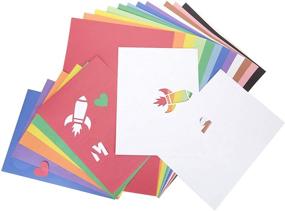 img 2 attached to 🎨 Crayola Bulk Construction Paper Set: Shapes & Stencils, 144 Sheets - Perfect Back To School Supplies & Gift for Kids