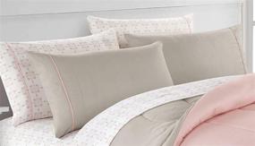 img 1 attached to 🛏️ Casa Lightweight Comforter Set: Full Size, Blush Shade - Ultimate Comfort and Style