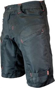 img 3 attached to 🚲 Urban Cycling Apparel: The Single Tracker-Mountain Bike Cargo Shorts with G-Tex Padded Undershorts - Ultimate Gear for Urban Cyclists