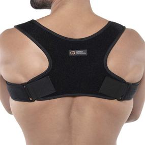 img 1 attached to 👍 Copper Compression Posture Corrector: The Ultimate Back Brace for Men and Women - Achieve Perfect Posture with Supreme Copper Support and Adjustable Straightening for Shoulders and Upper Back