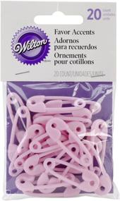 img 1 attached to 🧷 Charming Wilton Pink Mini Safety Pins for Elegant Favor Accents