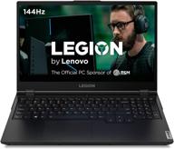 🎮 lenovo legion 5 gaming laptop with amd ryzen 7, 16gb ram, 512gb ssd, and nvidia gtx 1660ti logo