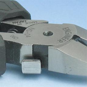 img 2 attached to Инструкция по применению строительного инструмента NS-04 Precision Side Cutters Micro Nippers: профессиональный уровень, изготовленный в Японии с закаленными челюстями из углеродистой стали - безопасно для ESD.