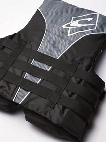 img 3 attached to O'Neill Superlite USCG Life Vest for Men - X-Large, Black/Black/Smoke/White