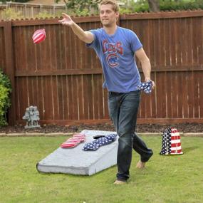 img 2 attached to Cornhole Durable Portable Storage Tossing