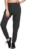 🏃 baleaf women's jogger pants: athletic running jogging pants with quick-dry technology and convenient zipper pockets logo