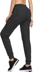 img 3 attached to 🏃 BALEAF Women's Jogger Pants: Athletic Running Jogging Pants with Quick-Dry Technology and Convenient Zipper Pockets