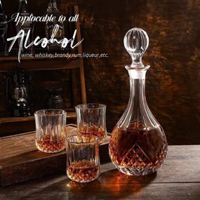 img 1 attached to Engraved Crystal Whiskey Decanter - Optimize Your Search