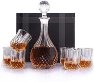 engraved crystal whiskey decanter - optimize your search logo