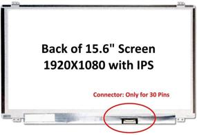 img 3 attached to Полное описание товара на русском языке: "Fullcom Новый 15,6-дюймовый экран, совместимость: GS63VR 7RF Stealth PRO IPS FHD 1080P Замена ноутбука с LED-подсветкой - лучшая замена экрана для GS63VR 7RF Stealth PRO".