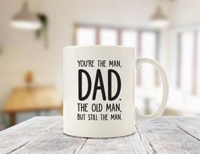 img 2 attached to 🎁 Dad, The Man / The Old Man Funny Coffee Mug - Best Christmas Gifts for Dad, Men - Unique Xmas Gag Dad Gifts from Daughter, Son, Wife, Kids - Cool Birthday Present Idea for Guys, Him - Fun Novelty Cup: Shop Now!