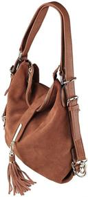 img 1 attached to Nico Louise Genuine Backpack Shoulder Women's Handbags & Wallets and Fashion Backpacks