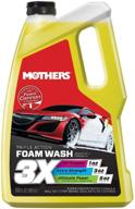 🧼 mothers 05610 3x triple action foam wash, 100 fluid ounces logo