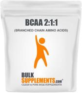 💪 оптимизированный бцаа-добавка - bulksupplements.com 2:1:1 порошок для предтренировки (500 г - 1,1 фунта) логотип