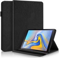 samsung galaxy sm t590 leather protective tablet accessories logo